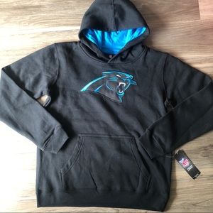 Carolina Panthers Youth Hoodie Size Large NWT